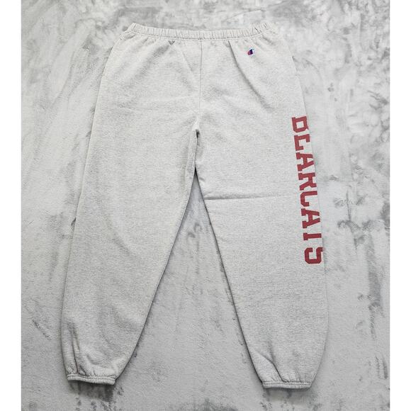Vintage Champion Pants Mens XL Gray Cincinnati BEARCATS Spell Out Jogger Pockets - Picture 1 of 13